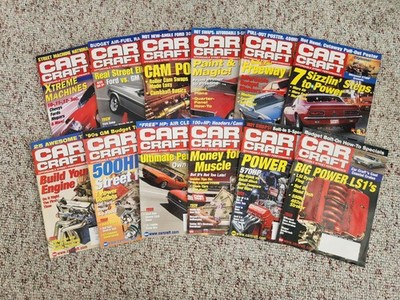   Car Craft Magazine 2004 Complete Year Jan Dec   12-Issue Full Set