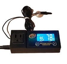Zoo Med ReptiTemp Digital Thermostat for Reptile Enclosures RT-600 - 120v- 600W