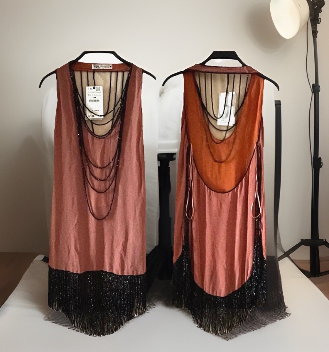 ZARA Beaded Halter Top Limited Edition, Size(M-L), Runs