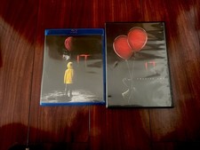 Blu-ray IT 2017 DVD Bonus Content Included And IT Chapter Two 2019 DVD