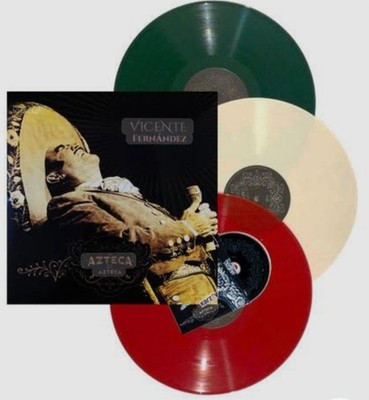 VICENTE FERNANDEZ ''Un Azteca En El Azteca'' 3 LP + DVD NEW FACTORY SEALED IMPORT 