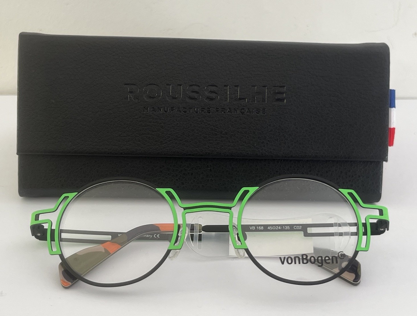 Monture Von Bogen VB 168 lunette de vue mixte look urbain chic