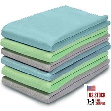 6 Pack Guitar Cloths, 12"x12" Microfiber Flute Cleaning Cloth for Musical