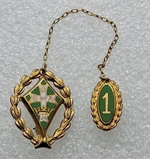 Daughters Of America 1 Year Service Pin