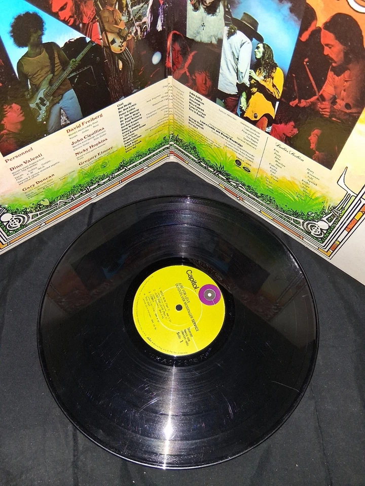 QUICKSILVER  "Just For Love" Vinyl LP - Original 1970 Capitol First Press  - Image 3 of 4