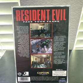 Resident Evil (Sega Saturn, 1997) CIB with Registration Card