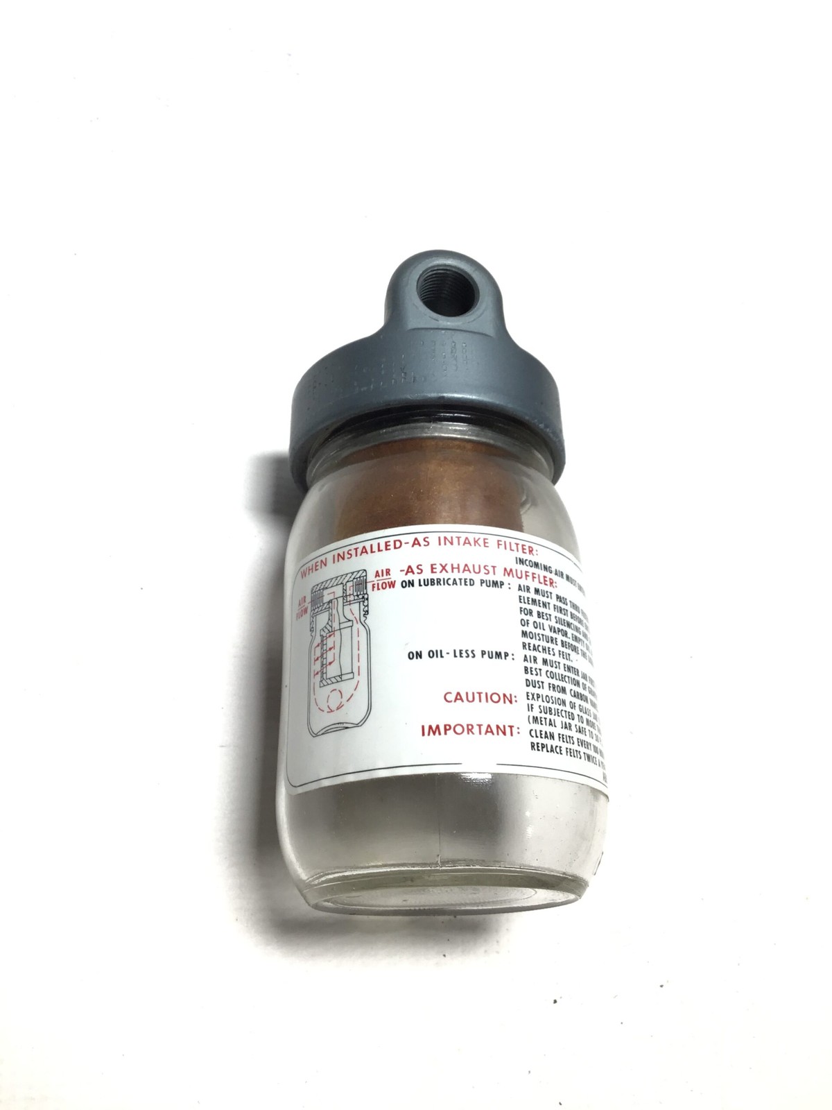 Filter/muffler Assembly