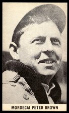 1961 Wrigley Field Hall of Fame Exhibits Baseball Mordecai Brown *TP19