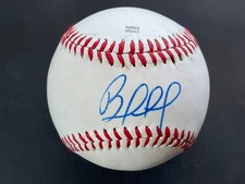 Bryan Mata Signed Ball Boston Red Sox Baseball Authentic Autograph