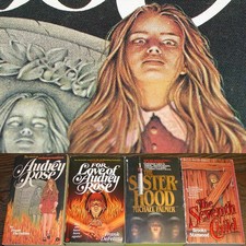 4 vintage horror PBs: Audrey Rose, Love of AR, The Sisterhood, The Seventh Child