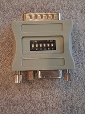 PTC Beige MAC to VGA Adapter with 10 DIP Switches DB15 Male to HD15 Female