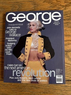 George inaugural issue magazine JFK Jr. nice condition