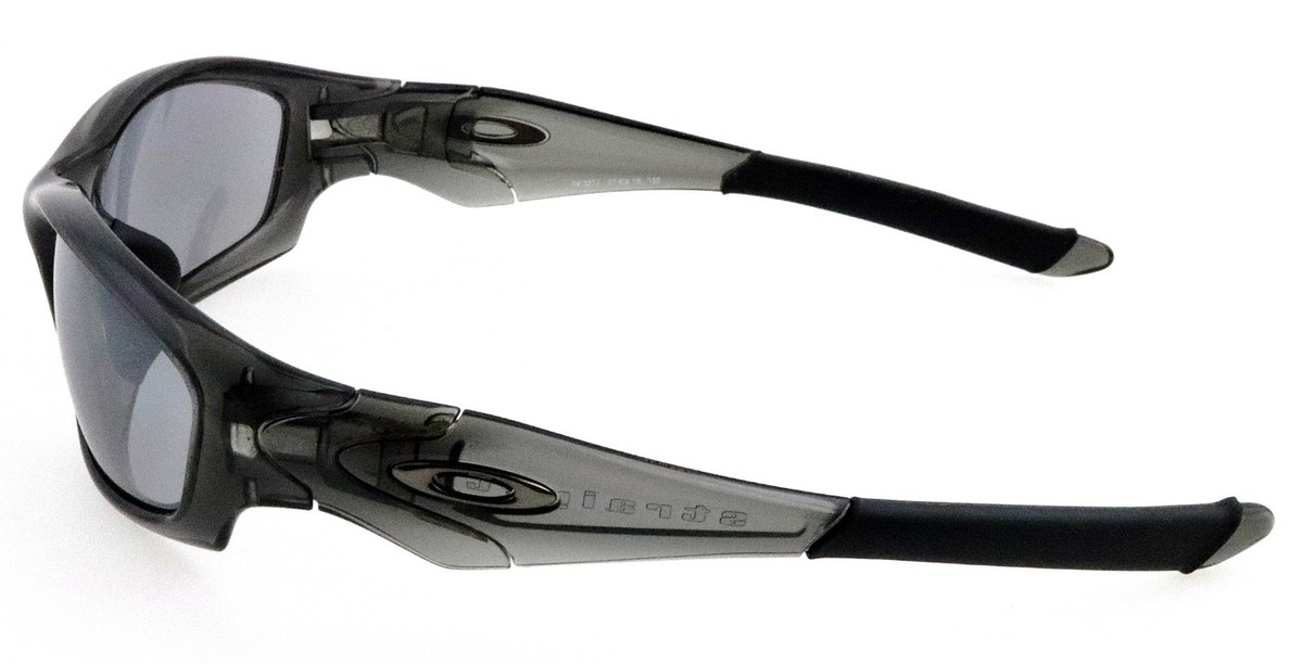 OAKLEY Straight Jacket 04-327J 61mm Smoke Gray Polarized Wrap