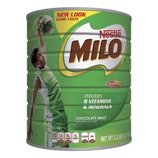 NESTL  MILO Chocolate Malt Drink Mix 3.3 lb Can  Energy Powder