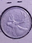1962 canadian silver quarter - 80% silver coin
