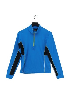 CMP Women's Hoodie UK 20 Blue Polyester with Elastane Pullover