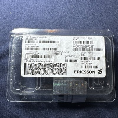 Ericsson RDH10275/3 R1A 25GBASE-LR I-Temp SFP28