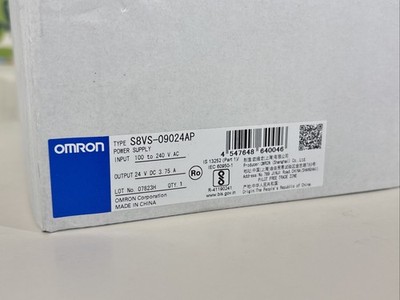 Omron S8VS-09024AP Switch Mode Power Supply, Capacity 90 W, Output voltage 24 V