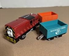 Thomas Friends Trackmaster 2013 SALTY McColls Farm Cargo Car Lot Motorized WORKS