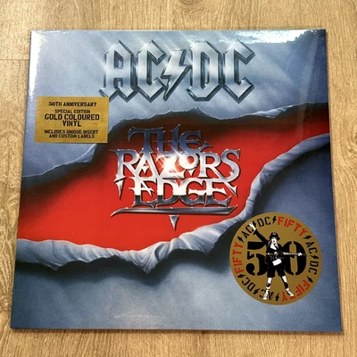 AC DC The Razors Edge Gold Vinyl Record 2024 50th Anniversary - NEW - Bild 1 von 4