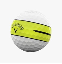 3 Dozen Callaway Chrome Soft 360 Yellow Stripe Brand New Golf Balls  Open Box