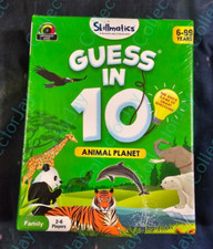 Skillmatics Guess in 10 Animal Planet Card Game New  Sealed 