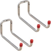 2X Gedotec Wandhaken Duo Garage Metall-Haken Werkstatt 250 Mm Set GeräTehalter