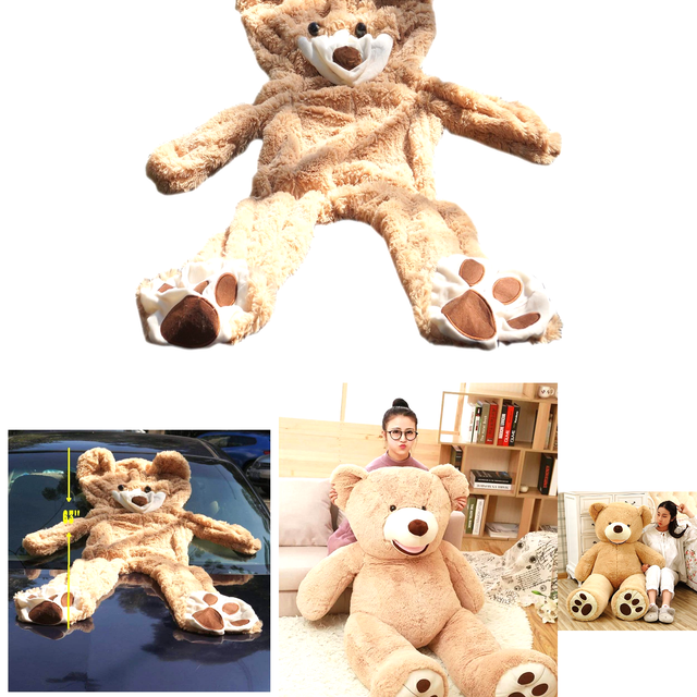 Livingly Light Life Size Huge Plush Teddy Bear Unstuffed Toy, 63 inch
