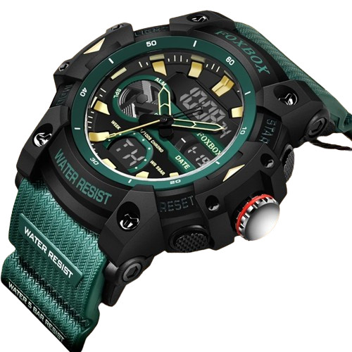 Montre militaire homme étanche pour éviter les pannes et chocs du quotidien