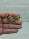 Cheshire Regiment Shoulder Title Badge  50mm Long Hex Lugs WW1 WW2