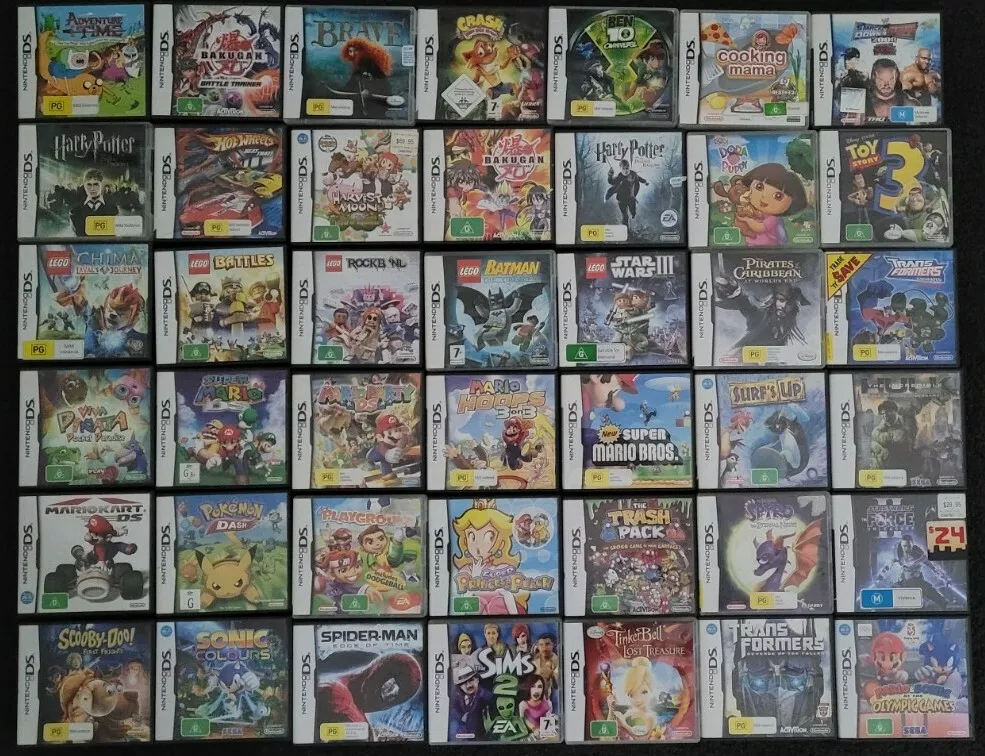 Nintendo DS Games - Over 200 to Choose from inc Mario Sonic