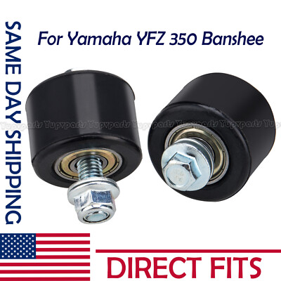 2Pcs High Performance Chain Rollers Set For 1987-2006 Yamaha YFZ 350 Banshee
