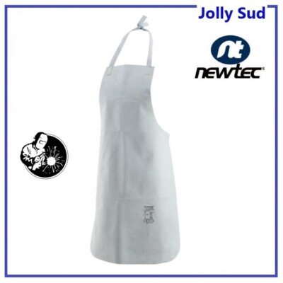 Grembiule da Saldatore Saldatura Lavoro Fabbro Uomo in Crosta Antincendio  Grigio