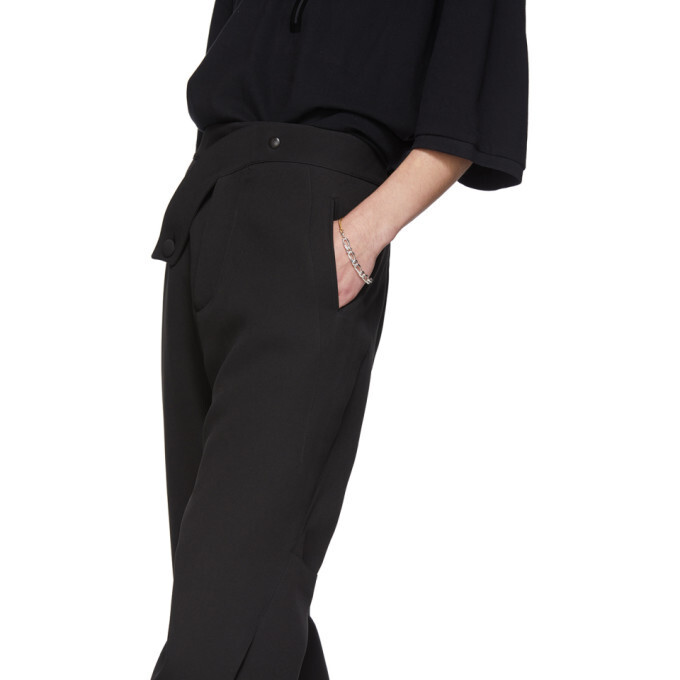 Kiko Kostadinov Lentz Trousers AW19 size SMALL Black | eBay