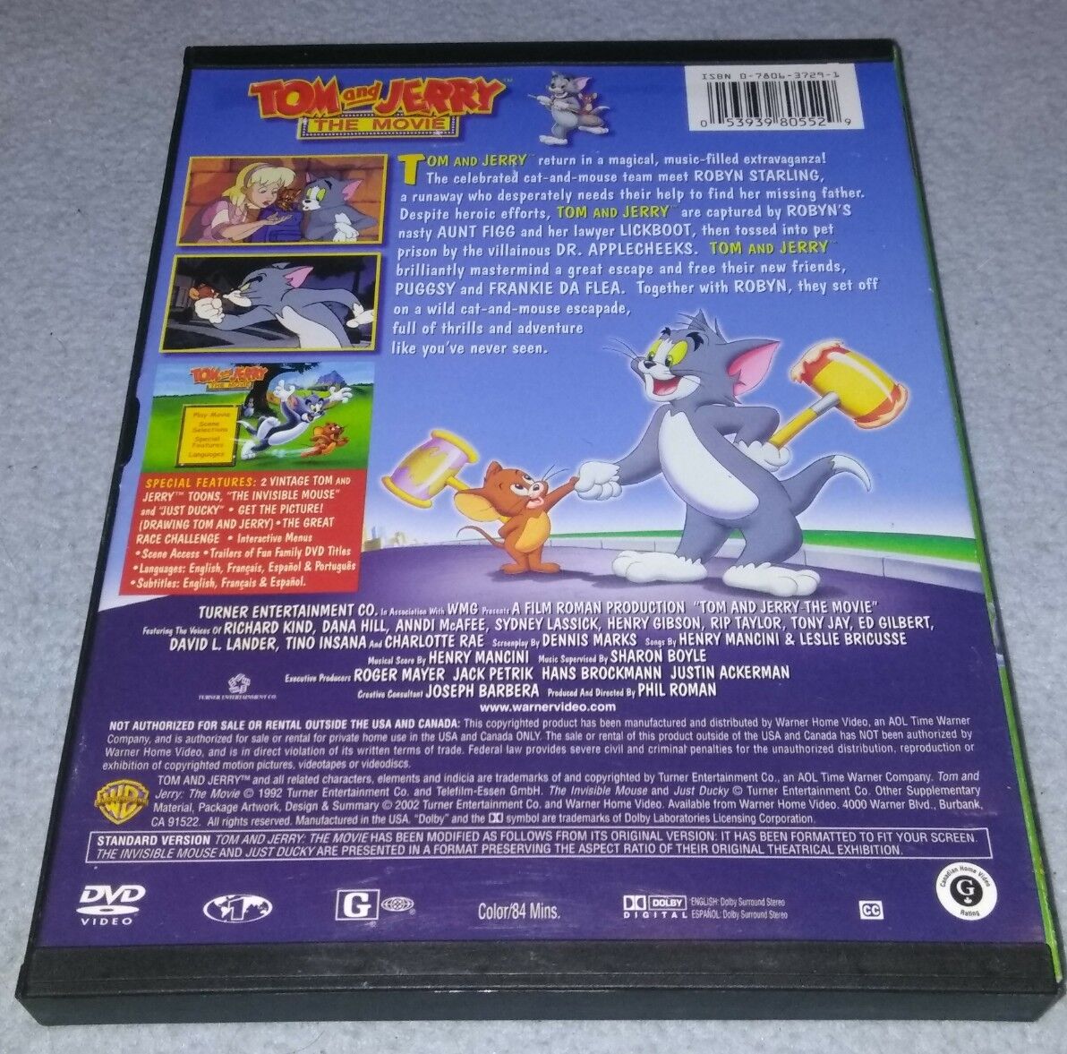 Tom And Jerry Movies Instant Video Tom And Jerry -dvd The Movie