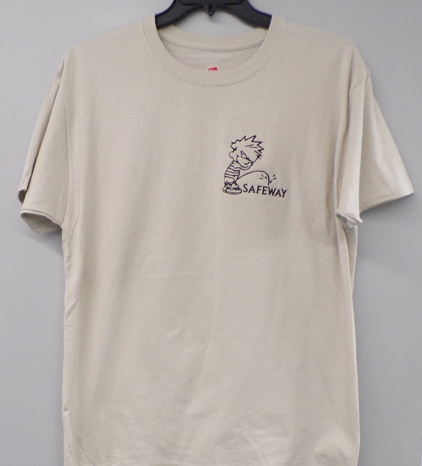 Calvin Peeing Piss On Your Text/Logo Funny Comic T-Shirt S-6XL, LT-4XLT New
