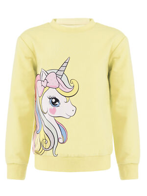DeFacto Mädchen Fleece Pullover - Kuscheliges Sweatshirt Für Kinder