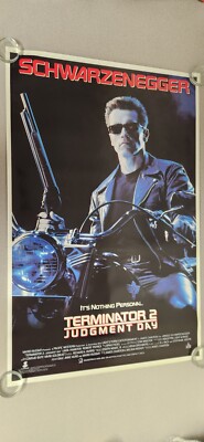 Terminator 2: Judgment Day Original Movie Poster Video Promo Rolled 40x26 