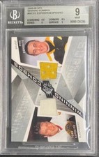 Phil & Tony Esposito 2008-09 SPx Winning Combos GAME USED Jersey #WCEE BGS 9