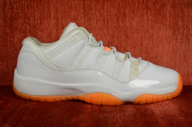 jordan 11 white orange