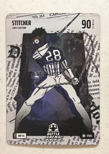 2024 Bo Jackson Battle Arena Stitcher Headliner Battlefoil HBF-44