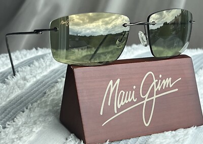Maui Jim Sandhill MJ 715 02D Titanium Frame + Maui HT Polarized