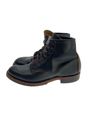 RED WING lace up boots Beckman flat box 25cm black leather 9060 
