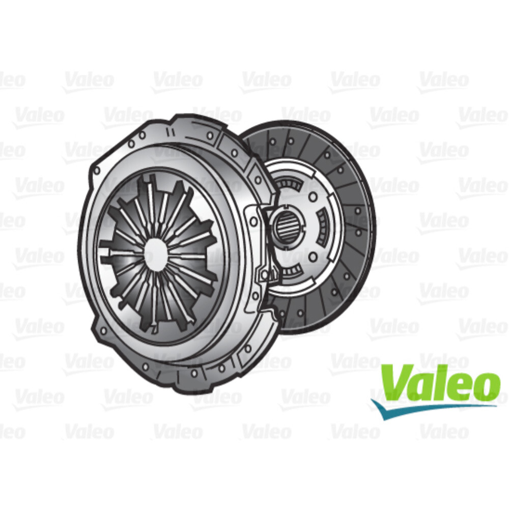 Kit d'embrayage Valeo 826344 Kit2P pour utilitaire Ford Transit Connect - 2