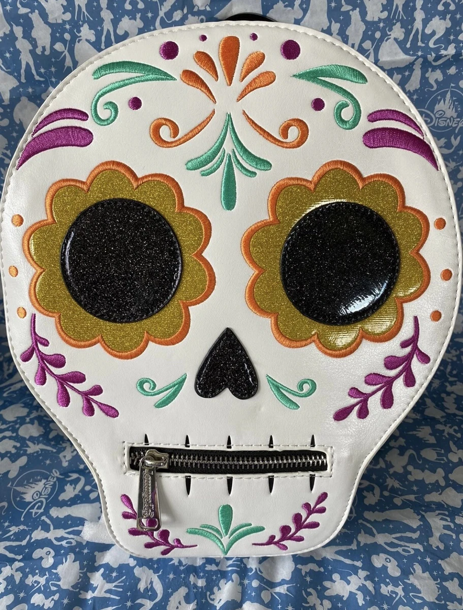 Sugar skull mini backpack sales
