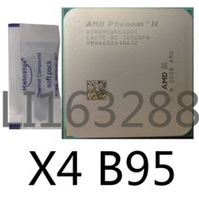 AMD Phenom II X4 B95 X4-B95 3.0GHz 6MB Quad-Core Socket AM3 CPU Processor