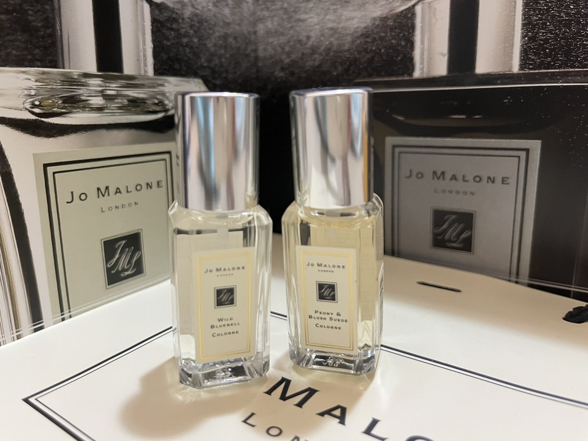 Lot of 2 Brand New Jo Malone Wild Bulebell + Peony & Blush Suede 