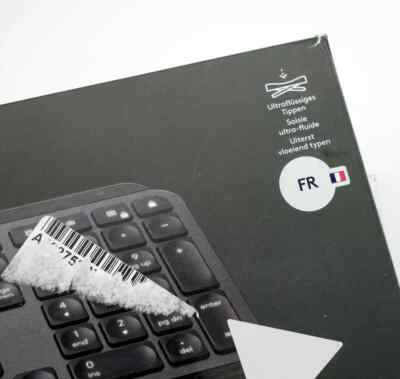 (G1) Logitech MX Keys Plus Tastatur RF Wireless + Bluetooth französisches Layout