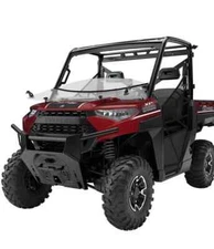 Polaris Ranger 1000 2020-2025 Flip-Down Windshield - Hard Coat Poly - 2884139