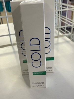 Cold Eau De Toilette Spray 3.3 Oz / 100 Ml for Men by United 